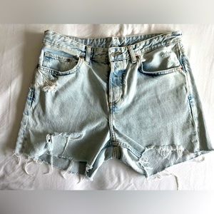 & Denim Jean Shorts